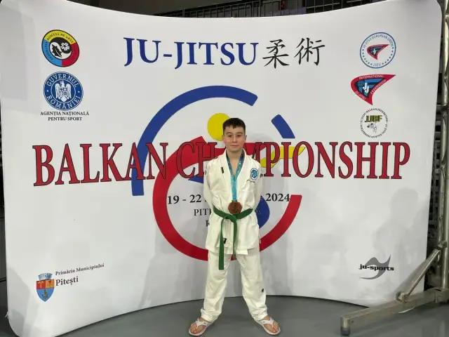 CS Marina Constanta la Campionatul Balcanic de Ju Jitsu 2024