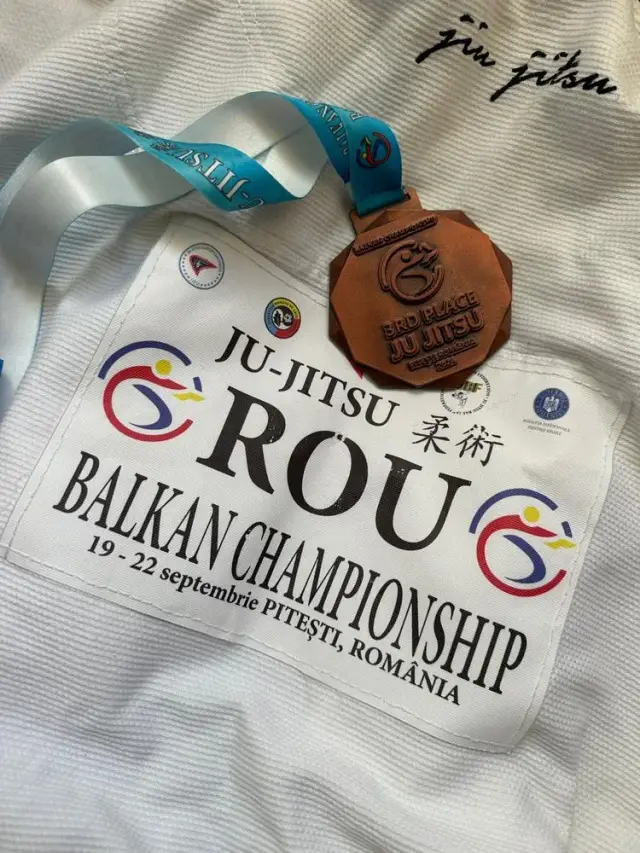 CS Marina Constanta la Campionatul Balcanic de Ju Jitsu 2024
