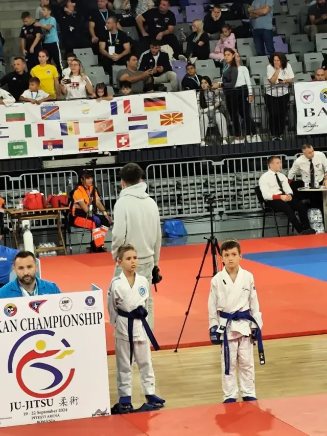CS Marina Constanta la Campionatul Balcanic de Ju Jitsu 2024