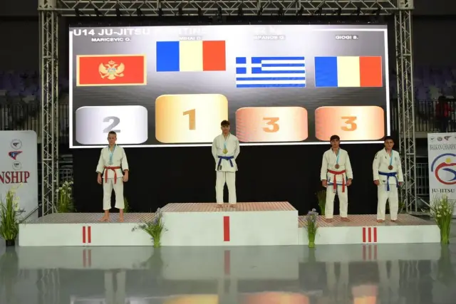 CS Marina Constanta la Campionatul Balcanic de Ju Jitsu 2024
