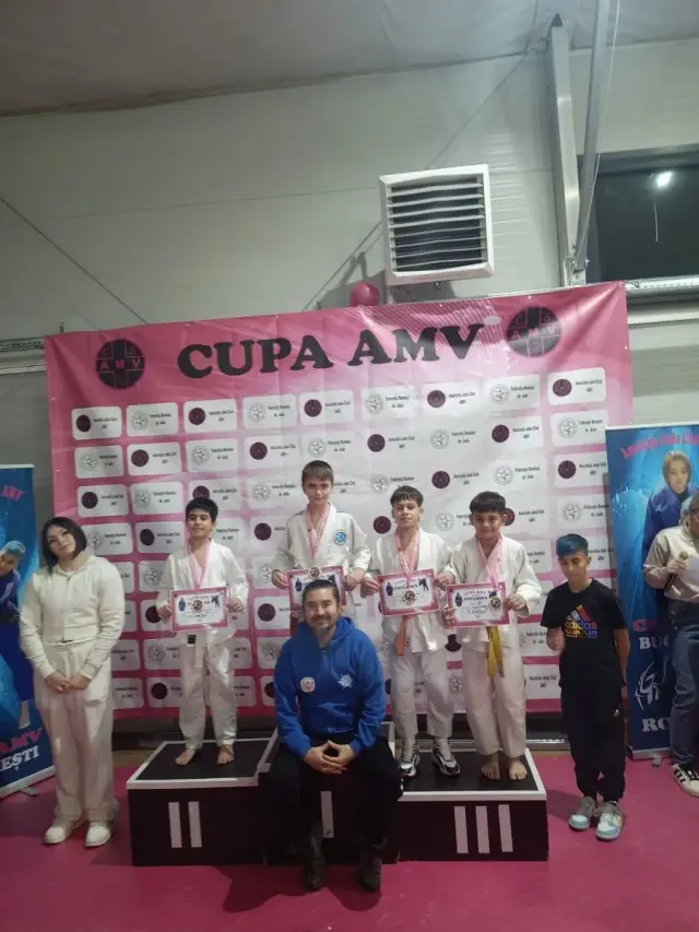 Marina Judo domina Cupa AMV