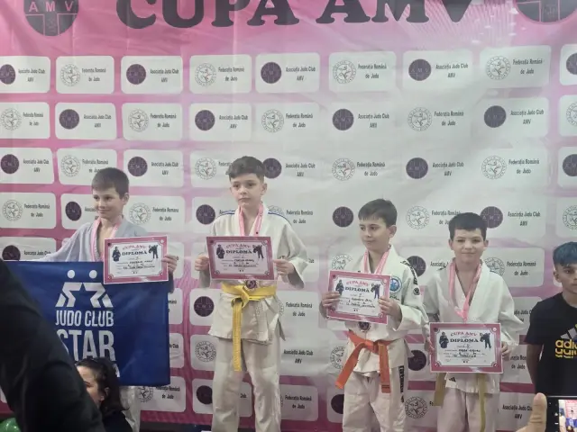 Marina Judo domina Cupa AMV