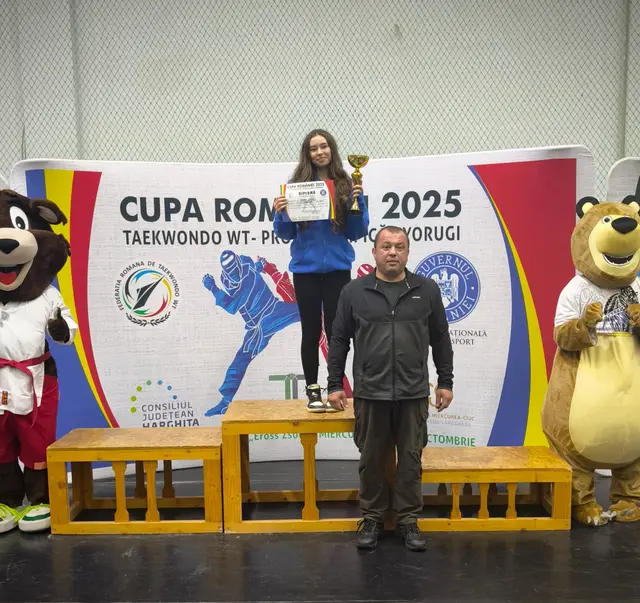 Marina domina Cupa Romaniei Taekwondo WT