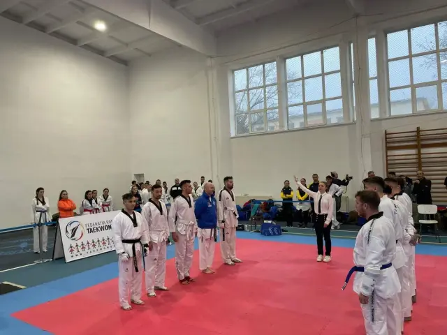 Marina la Campionatul National Militar de Taekwondo