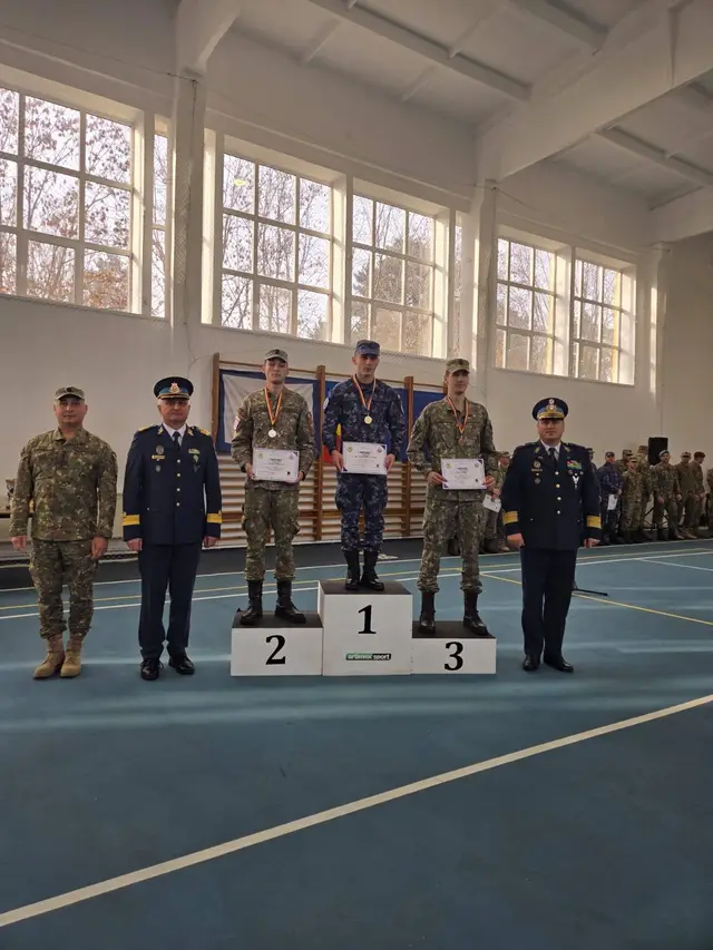 Podium national militar Taekwondo WT