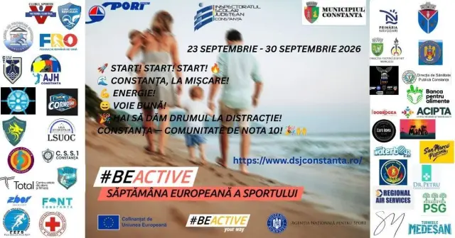 beactive saptamana europeana a sportului 2026