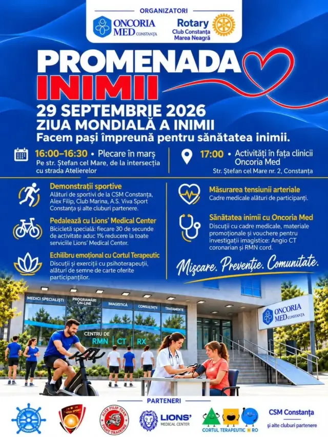 promenada inimii ziua mondiala a inimii 2026